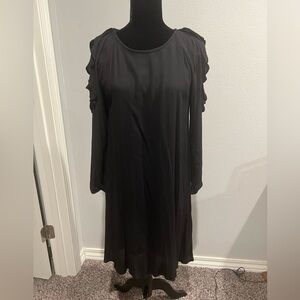 Women’s Old Navy Black Rayon Dress.  Size Medium